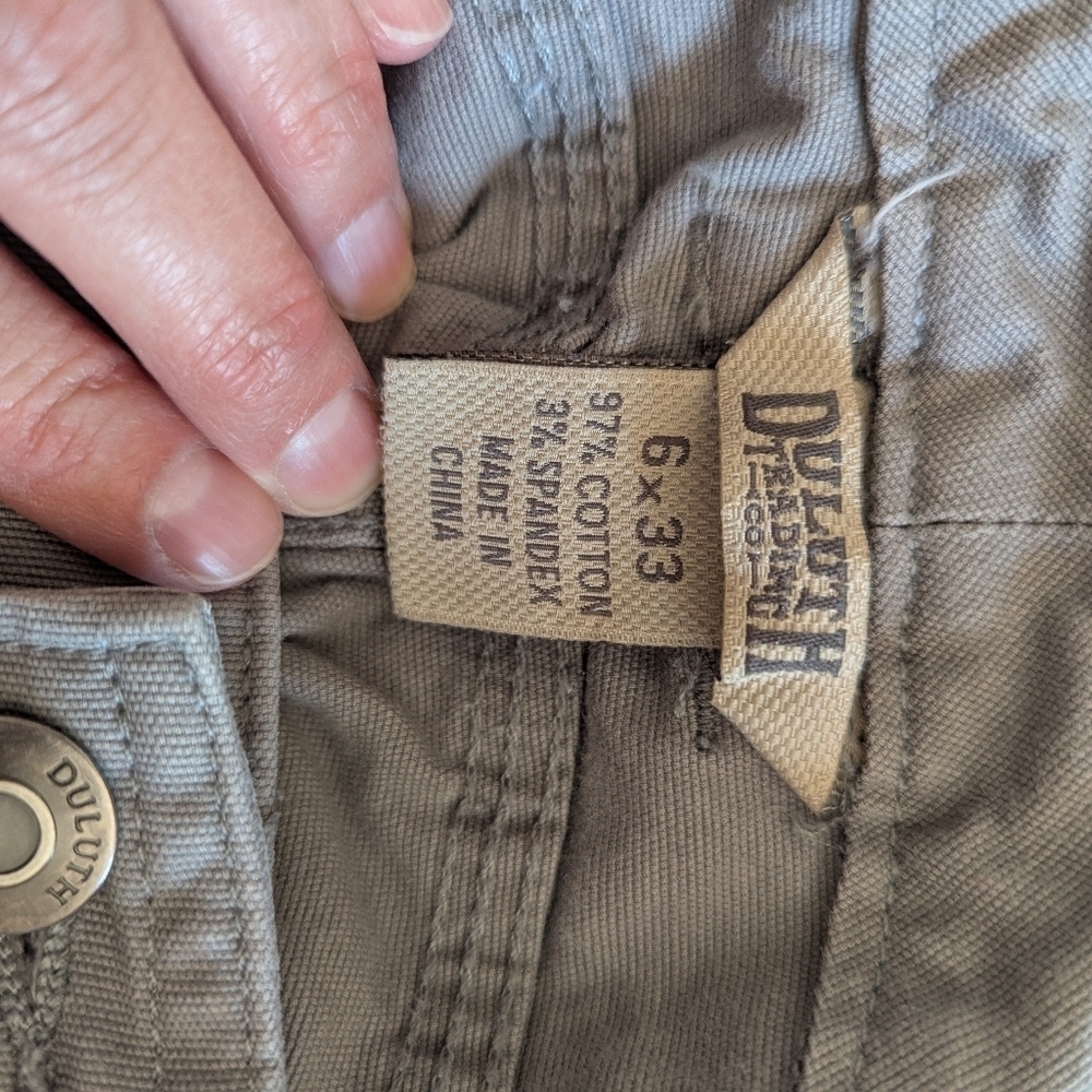 Duluth Trading Company Women's Gray Carpenter Pants - Picture 2 of 5